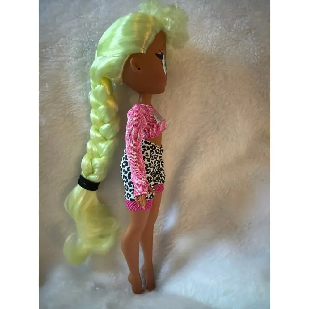 LOL Surprise OMG Lady Diva Fashion Doll MGA 2019 Leopard Outfit Nude Feet